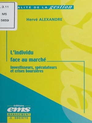 cover image of L'Individu face au marché